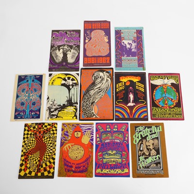 Lot 173 - Psychedelic San Francisco rock concert promotional cards