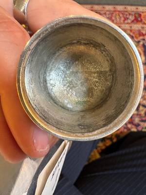 Lot 8 - A George II silver tea caddy