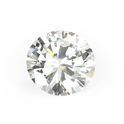 Lot 250 - An unmounted transitional round cut diamond