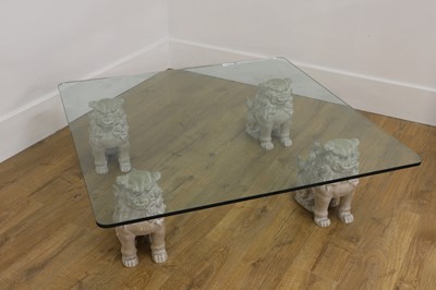 Lot 440 - A contemporary low table
