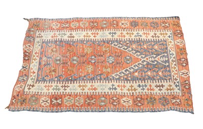 Lot 305 - A hand knotted tribal flatweave rug