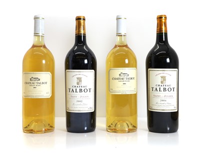Lot 295 - Chateau Talbot rouge et Blanc (duet)