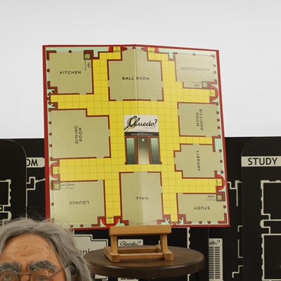 Lot 80 - An oversized Cluedo set