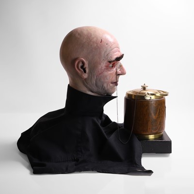 Lot 83 - A 'Halloween Harry' audio reactive biscuit/sweet tin