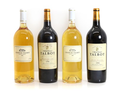 Lot 293 - Chateau Talbot rouge et Blanc (duet)