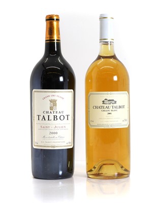 Lot 294 - Chateau Talbot rouge et Blanc (duet)
