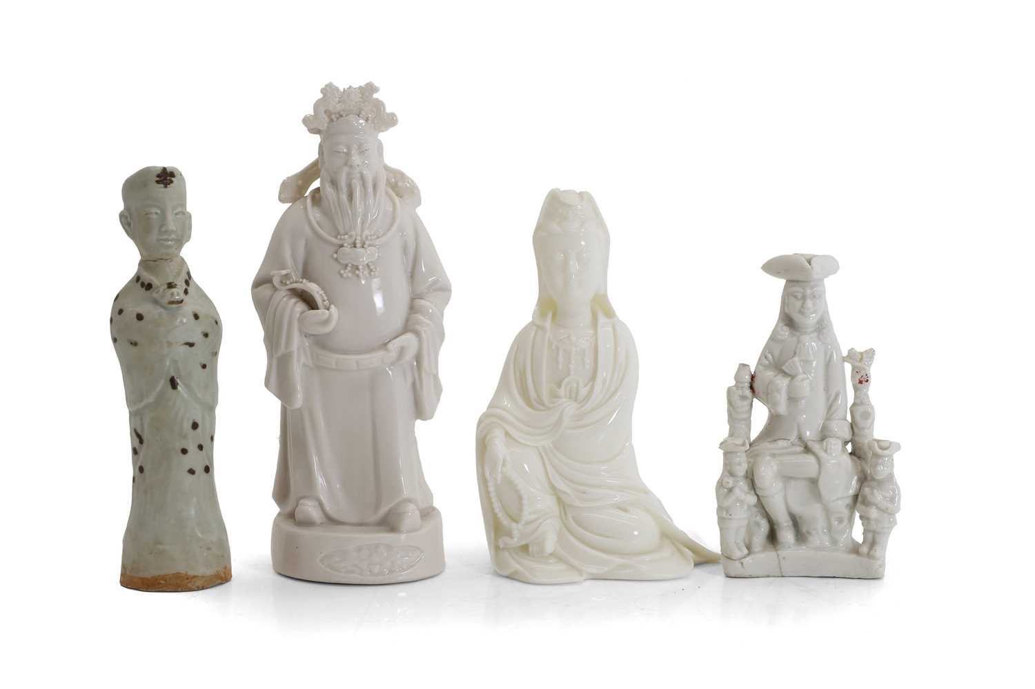 Lot 74 - A Chinese blanc de Chine group