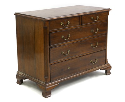 Lot 427 - A George III mahogany chest of drawers