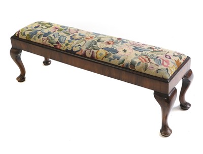 Lot 402 - A long foot stool