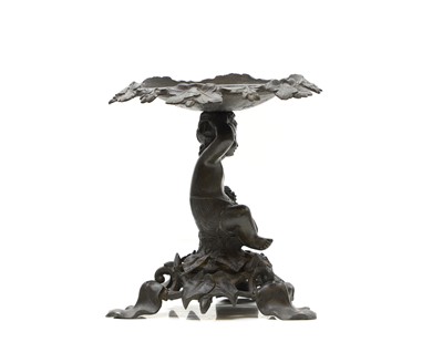 Lot 233 - ​​A spelter tazza