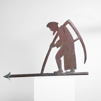 Lot 41 - A brass weather vane