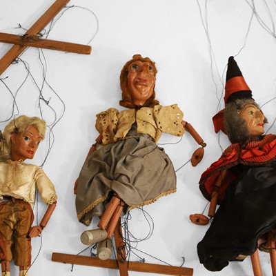 Lot 6 - Early Cinderella puppets