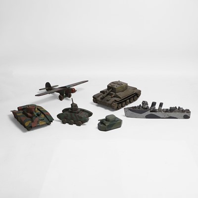 Lot 246 - Six Second World War scratch-built military vehicles