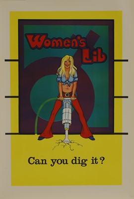 Lot 168 - Women's Lib, Peace and Love posters