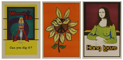 Lot 168 - Women's Lib, Peace and Love posters