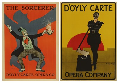 Lot 207 - Two D'Oyly Carte theatre posters