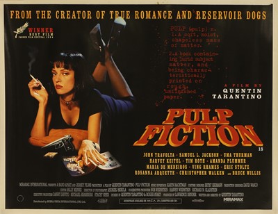 Lot 159 - A 'Pulp Fiction' film poster