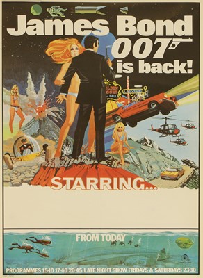 Lot 155 - An 007 James Bond film poster