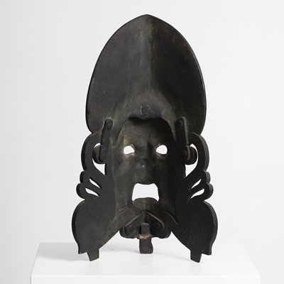 Lot 49 - A bronze Mask of Tragedy from the London Opera House