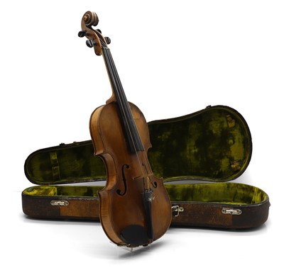 Lot 333 - A late 19th century viola
