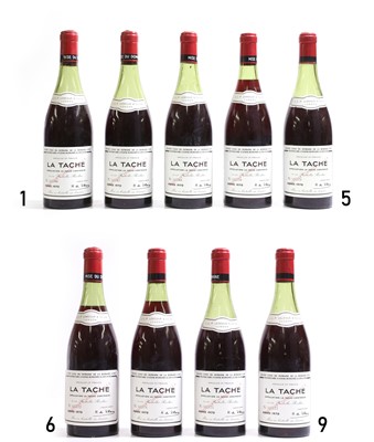 Lot 76 - La Tache, Domaine de la Romanee-Conti, 1970