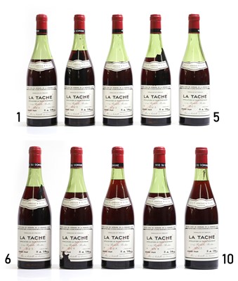 Lot 74 - La Tache, Domaine de la Romanee-Conti, 1969