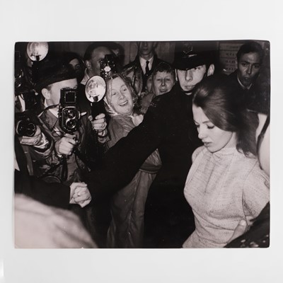 Lot 146 - Christine Keeler and Mandy Rice-Davies Profumo Affair press photographs