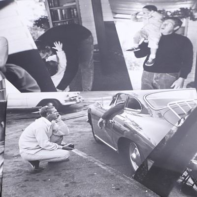 Lot 187 - A good group of Steve McQueen press photographs
