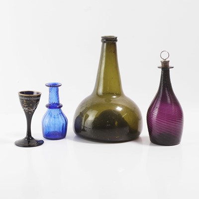 Lot 2 - A group of coloured glass