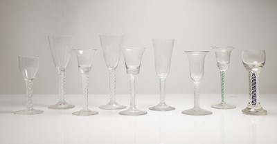 Lot 193 - A group of opaque twist drinking glasses