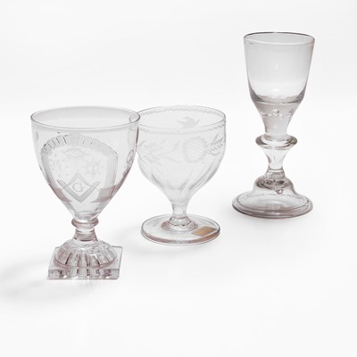 Lot 30 - A small group of table glass