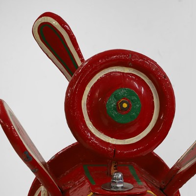 Lot 72 - A pair of aeroplane 'dobby' fairground rides