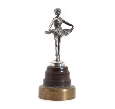 Lot 6 - A car mascot in the form of a ballerina