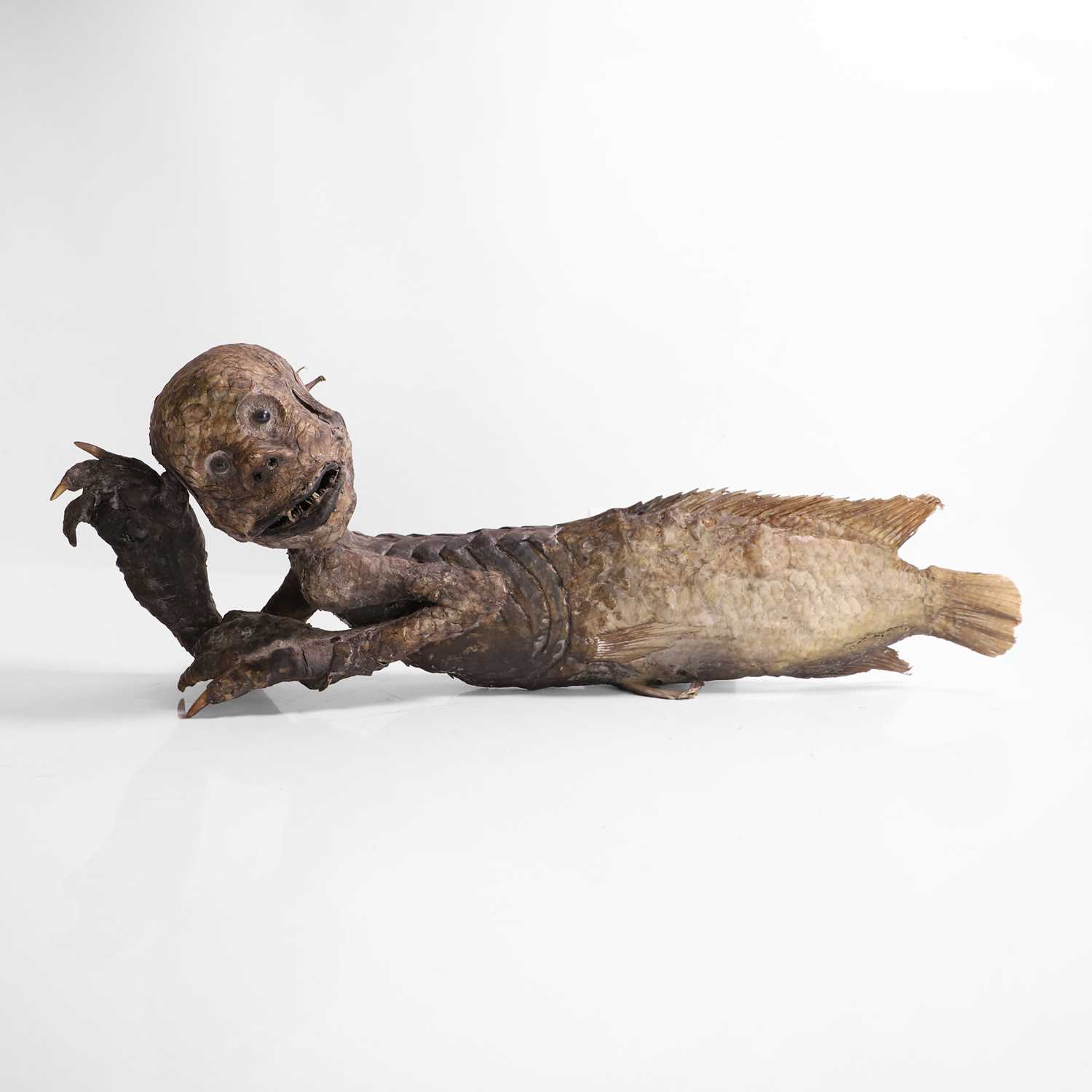 Lot 56 - A taxidermy Fijian-style 'mermaid'