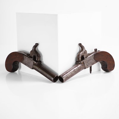 Lot 236 - A pair of percussion pistols