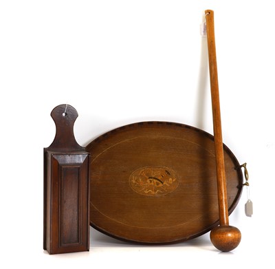 Lot 243 - A hardwood knobkerrie