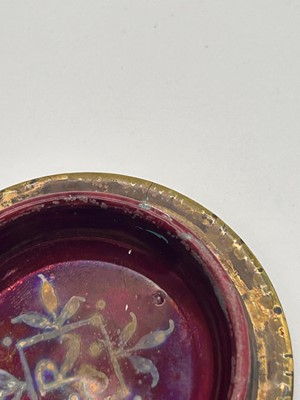 Lot 153 - A Royal Lancastrian Pilkington lustre vase and cover