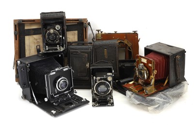 Lot 255 - A MPP 5x7 large format camera