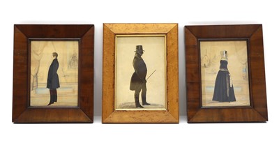 Lot 301 - An early 19th century silhouette