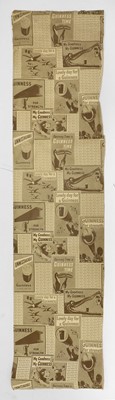 Lot 125 - A rare Guinness wallpaper