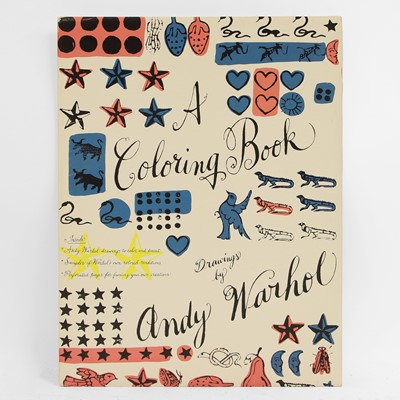 Lot 220 - An Andy Warhol 1st Edition 'Coloring Book'