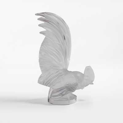 Lot 104 - A Lalique ‘Coq Nain’ car mascot