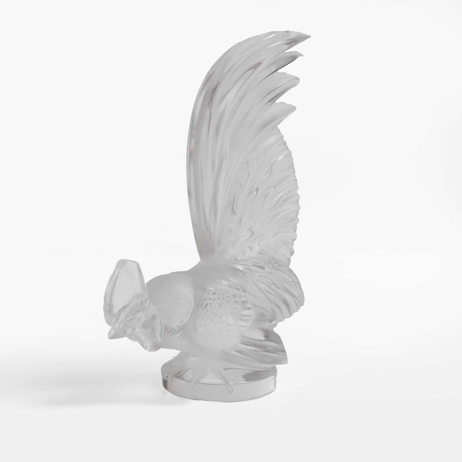 Lot 104 - A Lalique ‘Coq Nain’ car mascot
