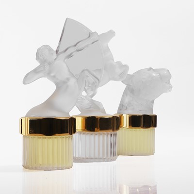 Lot 126 - A group of limited Lalique factice scent bottles