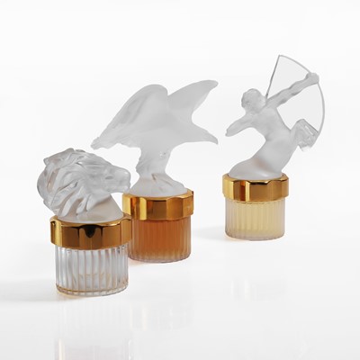 Lot 127 - A group of limited Lalique factice scent bottles