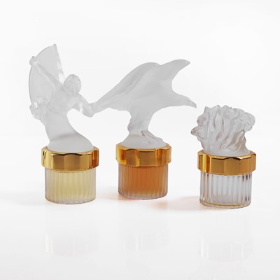 Lot 127 - A group of limited Lalique factice scent bottles