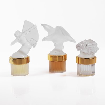 Lot 127 - A group of limited Lalique factice scent bottles