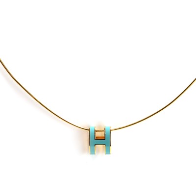 Lot 257 - A Pop H pendant and chain, by Hermes
