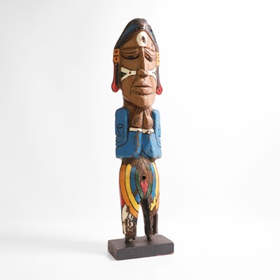 Lot 309 - A Native American totem pole