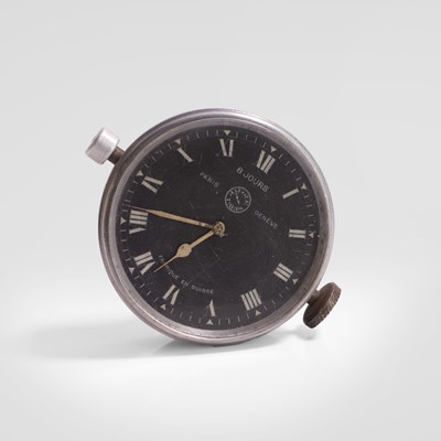 Lot 472 - A motor racing dash clock by Jaeger Paris